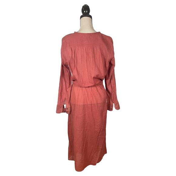 NWT Chan Luu Rust Midi Dress - Picture 3 of 4